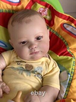 Ooak Reborn newborn baby boy reborn Toddler joel Art doll