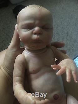 Ooak Reborn newborn baby boy reborn baby preemie Aiden boy art doll