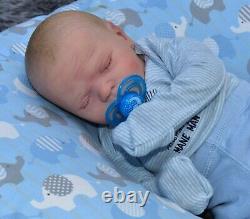 Ooak precious Realborn Reborn baby boy 20 7lbs 4oz withCOA Updated Photos LOOK