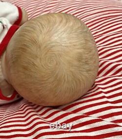 Ooak reborn baby BB Sonnet Sleeping