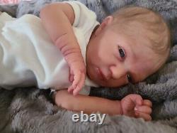 Ooak reborn baby doll logan awake