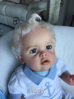 Original Reborn Baby Boy BENJAMIN By Natali Blick COA 7lbs