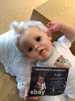 Original Reborn Baby Boy BENJAMIN By Natali Blick COA 7lbs