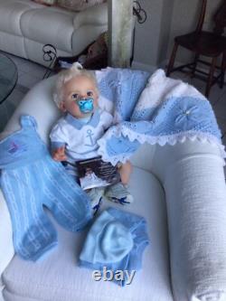 Original Reborn Baby Boy BENJAMIN By Natali Blick COA 7lbs