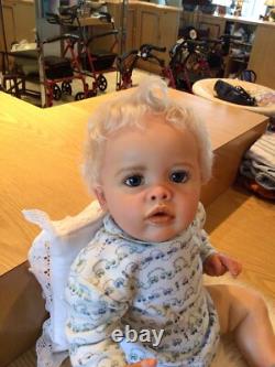 Original Reborn Baby Boy BENJAMIN By Natali Blick COA 7lbs