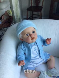 Original Reborn Baby Boy BENJAMIN By Natali Blick COA 7lbs