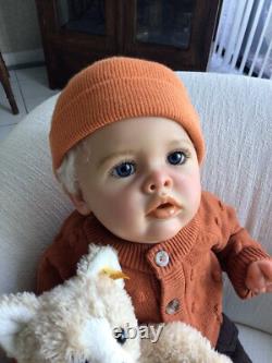 Original Reborn Baby Boy BENJAMIN By Natali Blick COA 7lbs