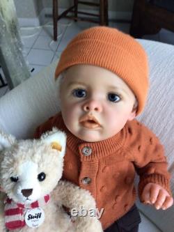 Original Reborn Baby Boy BENJAMIN By Natali Blick COA 7lbs