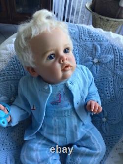 Original Reborn Baby Boy BENJAMIN By Natali Blick COA 7lbs