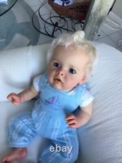 Original Reborn Baby Boy BENJAMIN By Natali Blick COA 7lbs