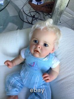 Original Reborn Baby Boy BENJAMIN By Natali Blick COA 7lbs