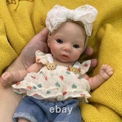 OtardDolls 10 Inch Lifelike Reborn Baby Dolls Full Silicone Handmade Realisti