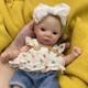 OtardDolls 10 Inch Lifelike Reborn Baby Dolls Full Silicone Handmade Realisti