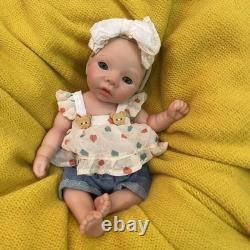 OtardDolls 10 Inch Lifelike Reborn Baby Dolls Full Silicone Handmade Realisti