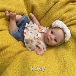 OtardDolls 10 Inch Lifelike Reborn Baby Dolls Full Silicone Handmade Realisti