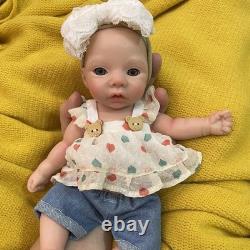 OtardDolls 10 Inch Lifelike Reborn Baby Dolls Full Silicone Handmade Realisti