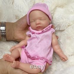 OtardDolls Silicone Baby Doll 10 Inch Full Silicone Lifelike Reborn Realistic
