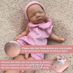 OtardDolls Silicone Baby Doll 10 Inch Full Silicone Lifelike Reborn Realistic