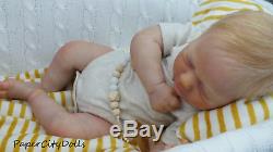 PAPER CITY DOLLS Reborn Doll Just Born Reborn Realborn Baby Everest James