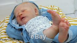 PAPER CITY DOLLS Reborn Doll Just Born Reborn Realborn Baby Everest James