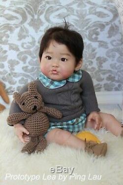 PROTOTYPE IIORA Lea Ping Reborn Baby Asian Toddler Conny Burke & Ping Lau