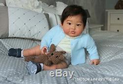 PROTOTYPE IIORA Lea Ping Reborn Baby Asian Toddler Conny Burke & Ping Lau
