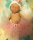 Painted Micro Preemie Full Body Silicone Baby Girl Doll Tobi