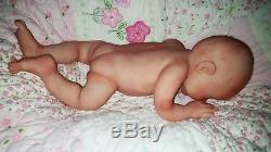 Painted Newborn Full Body Silicone Baby Girl Doll Brianna