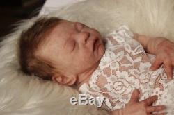 Paisley Full Body Silicone Newborn baby girl by Joanna Gomes soft ecoflex 20