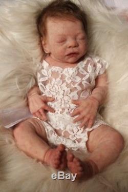 Paisley Full Body Silicone Newborn baby girl by Joanna Gomes soft ecoflex 20