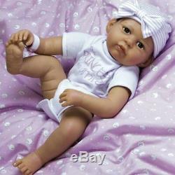 Paradise Galleries Real Life Silicone Vinyl Hispanic Reborn Baby Doll Princess