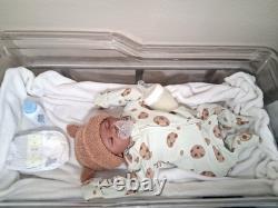 Partial silicone doll, Skye cuddle baby
