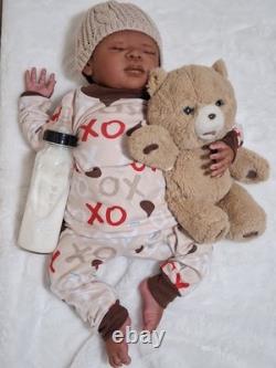 Partial silicone doll, Skye cuddle baby