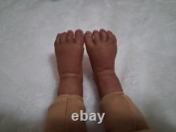 Partial silicone doll, Skye cuddle baby
