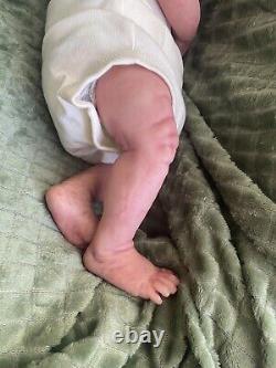 Partial silicone reborn baby doll Steven