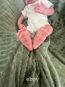 Partial silicone reborn baby doll Steven