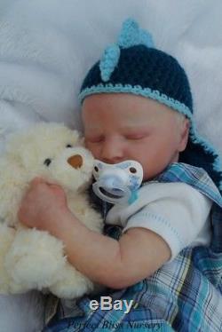 Pbn Yvonne Etheridge Baby Boy Realborn Quinn Asleep By Bountiful Baby 0218