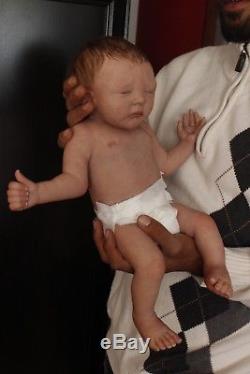 Polina Solid Silicone Ecoflex20 Full Body Silicone Newborn Baby Girl