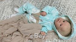 Poppy Full Body Silicone Newborn Baby Girl by Andrea Arcello Long Sold out