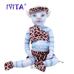 Popular Toddler Toy 20Silicone Avatar Doll Lifelike Amber eyes Avatar Girl Doll