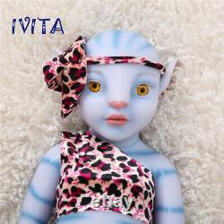 Popular Toddler Toy 20Silicone Avatar Doll Lifelike Amber eyes Avatar Girl Doll