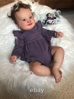 Pre-owned Maddie by Bonnie Brown Reborn Baby Doll