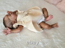 Pre owned, Rare, Ethnic Reborn Doll Everleigh by Laura Lee Eagles