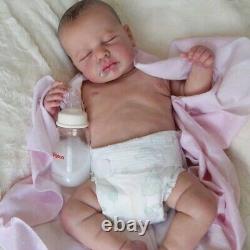 Preemie Lifelike Full Silicone Baby 20 Newborn Toddler Cuddly Love Reborn doll