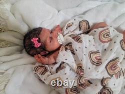 RARE SOLE Reborn Baby Doll Isabella, Nikki Johnston By LUNARLULLABABIES Biracial