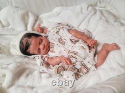 RARE SOLE Reborn Baby Doll Isabella, Nikki Johnston By LUNARLULLABABIES Biracial