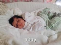 RARE SOLE Reborn Baby Doll Isabella, Nikki Johnston By LUNARLULLABABIES Biracial