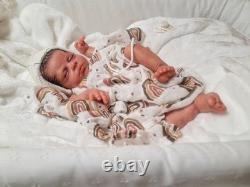 RARE SOLE Reborn Baby Doll Isabella, Nikki Johnston By LUNARLULLABABIES Biracial