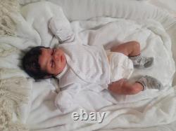 RARE SOLE Reborn Baby Doll Isabella, Nikki Johnston By LUNARLULLABABIES Biracial