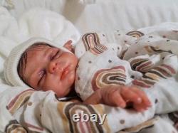 RARE SOLE Reborn Baby Doll Isabella, Nikki Johnston By LUNARLULLABABIES Biracial